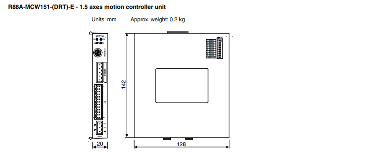 OMRON R88A-MCW151-E motion Controller