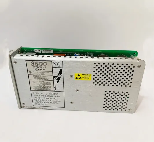 3500/15 125760-01 Bently Nevada Power Supply Asset Condition Monitoring