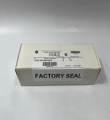 1732E-16CFGM12QCR Allen-Bradley 2-port self-configurable Ethernet Module