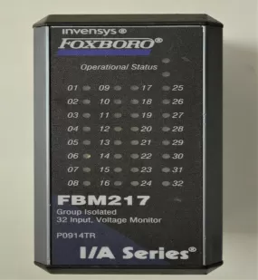 FOXBORO FBM217 FOXBORO  Group Isolated 32 Input I/A Series