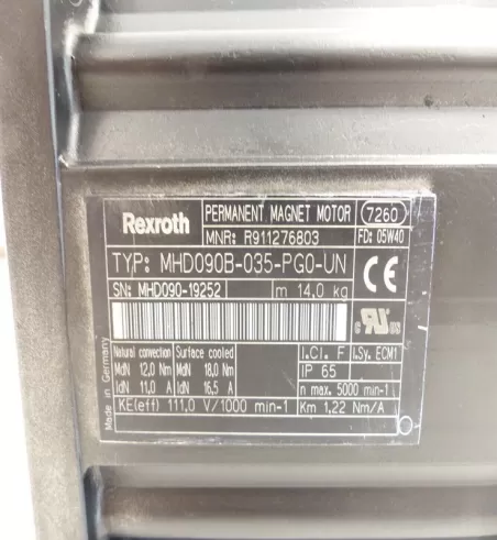 HDS03.2-W075N-HS96-01 Rexroth Controller module