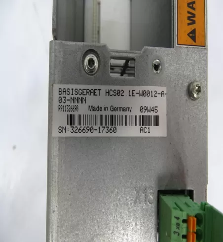 HDS03.2-W100N-HS12-01 Rexroth Input module