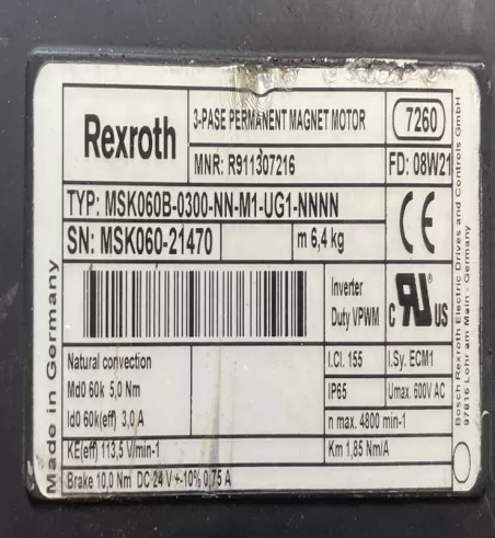 MAC093B-0-JS-4 Rexroth Processor module