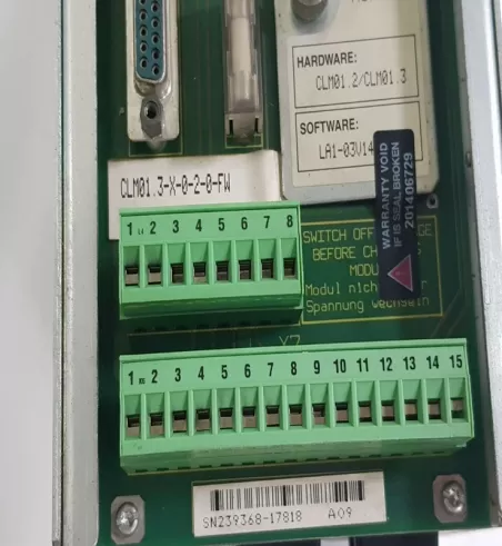 DKS01.2-W100A-DL01-0-1-FW Rexroth Controller module